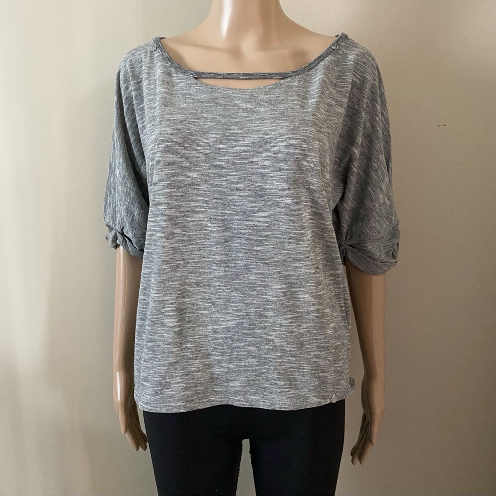 AX Armani Exchange Heathered Blouse, women’s large